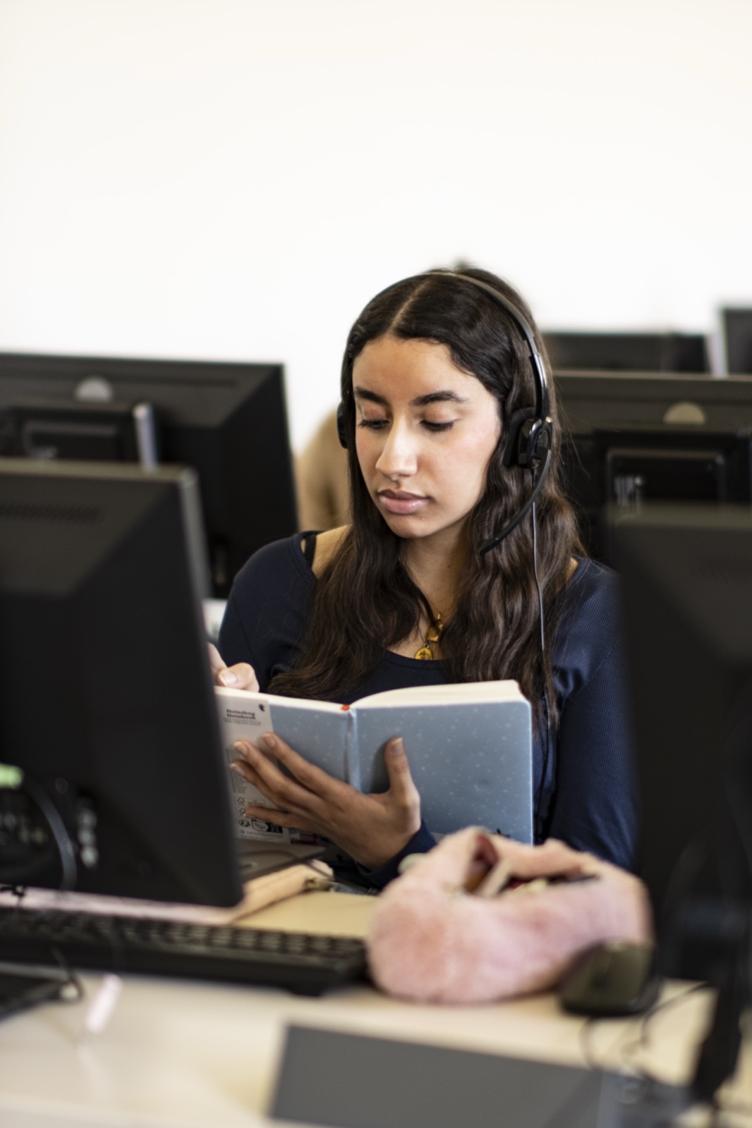 Students on campus